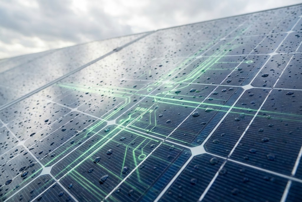 Moderne Solarmodule liefern auch bei Hamburger Schmuddelwetter hohen Photovoltaik Ertrag im Norden