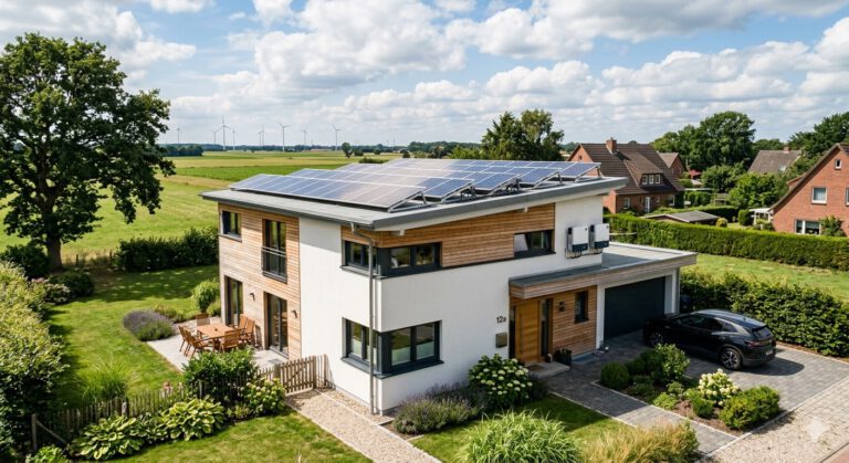 Photovoltaik auf dem Flachdach – Technik, Planung & Solarpflicht in SH