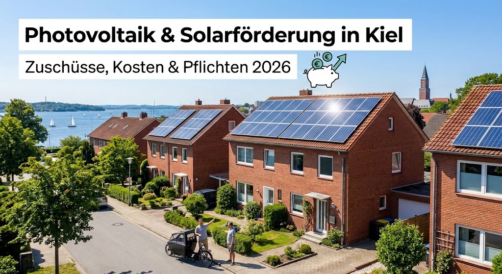 Photovoltaik und Solarförderung in Kiel