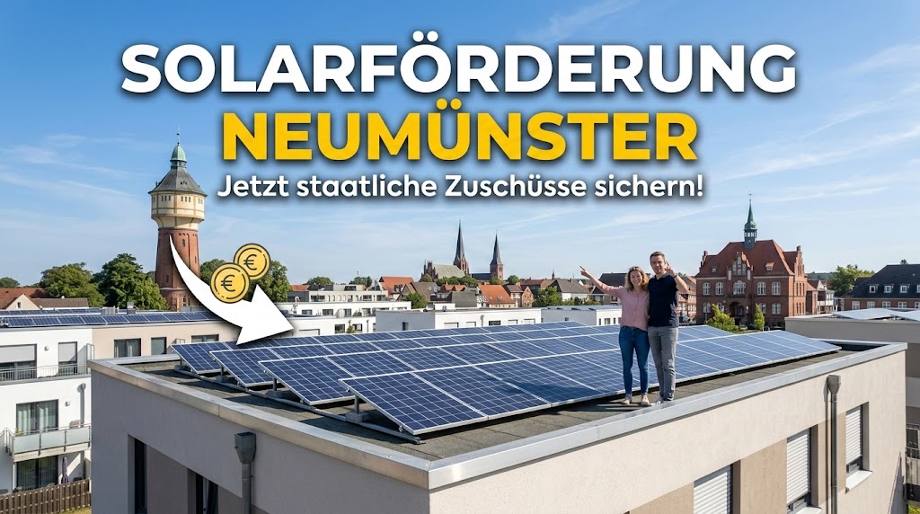 Photovoltaik und Solarförderung in Neumünster