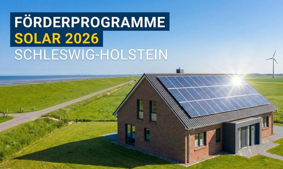 Förderprogramme für Solar Schleswig-Holstein 2026: Der komplette Guide