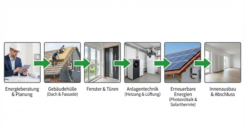 Zeitstrahl Sanierungsfahrplan Schleswig-Holstein und GEG 2026