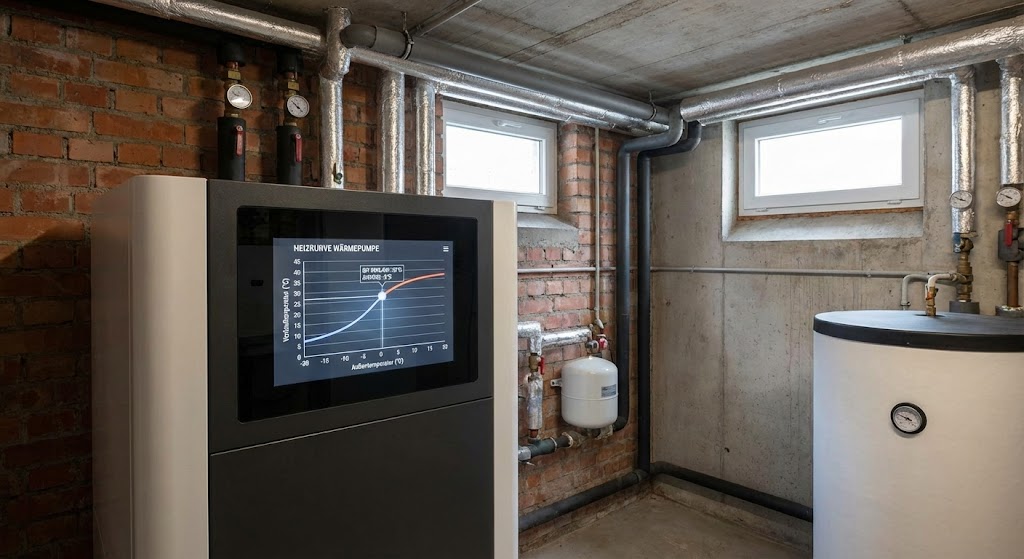 Heizkurve Wärmepumpe Vorlauftemperatur