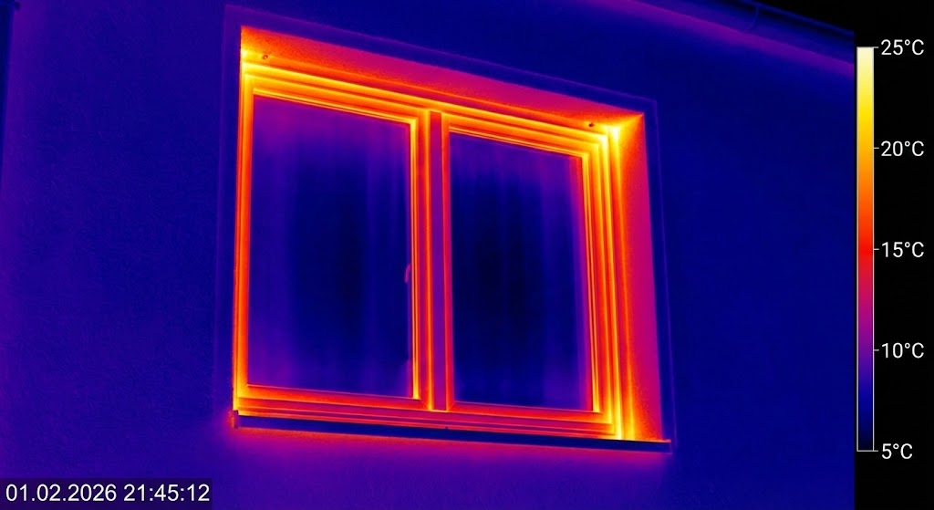 Thermografie Fenster Schimmel