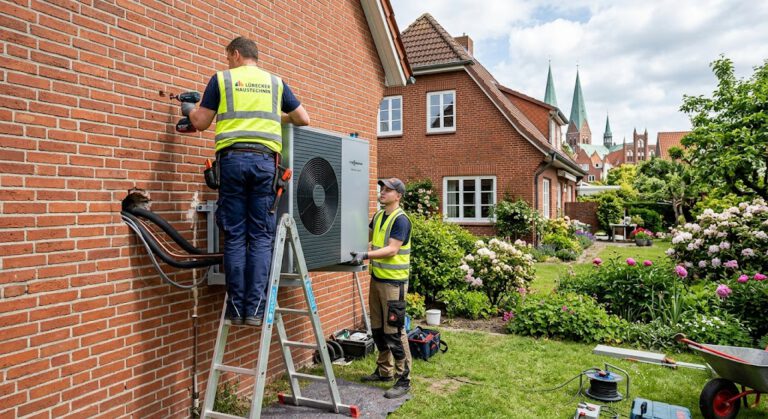 Wärmepumpe Altbau Lübeck: Der objektive Ratgeber. Harte Fakten zu Schallschutz (TA Lärm), Denkmalschutz und kommunaler Wärmeplanung in der Hansestadt.