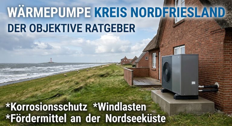 Wärmepumpe Kreis Nordfriesland: Heiztechnik für das raue Küstenklima