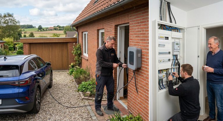 Wallbox Kreis Rendsburg-Eckernförde: Zählerschrank-Sanierung für E-Autos