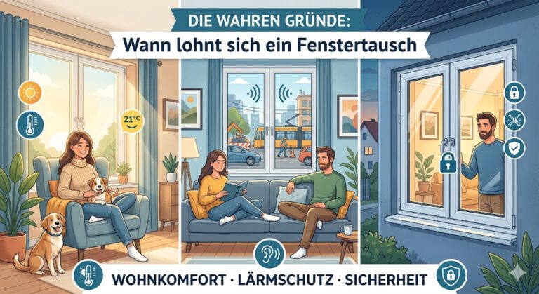 Fenstertausch, wann ist er sinnvoll?