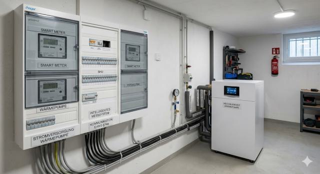 Zählerschrank Erneuerung für Wärmepumpe in Schleswig-Holstein