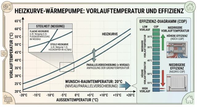 Wärmepumpe Vorlauftemperatur Altbau Schleswig-Holstein
