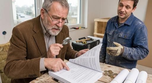 Handwerkervertrag Förderung: So vermeiden Sie die Vertragsfalle