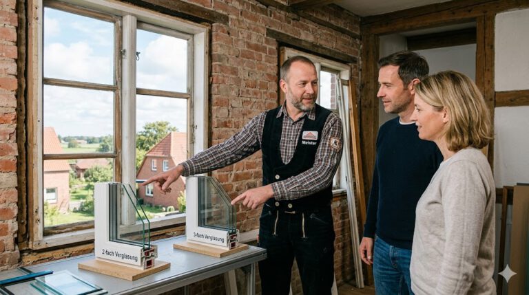 Welches Fenster für Altbau ohne Dämmung? Zweifach- oder Dreifachverglasung