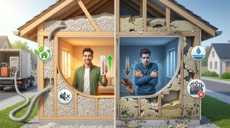 Einblasdämmung im Kreis Segeberg: Fakten zur Kerndämmung