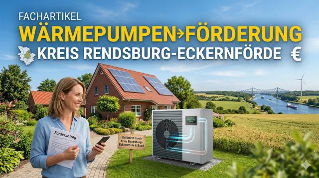 Wärmepumpen-Förderung Kreis Rendsburg-Eckernförde Beratung und Antragstellung