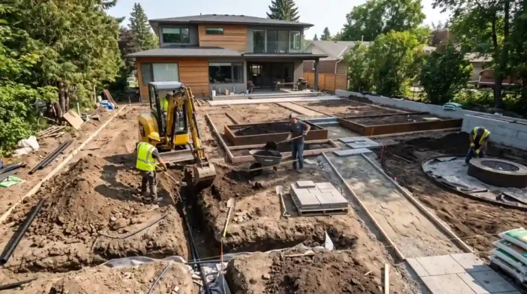 Gartengestaltung planen: Ablauf, Erdarbeiten & Zonen