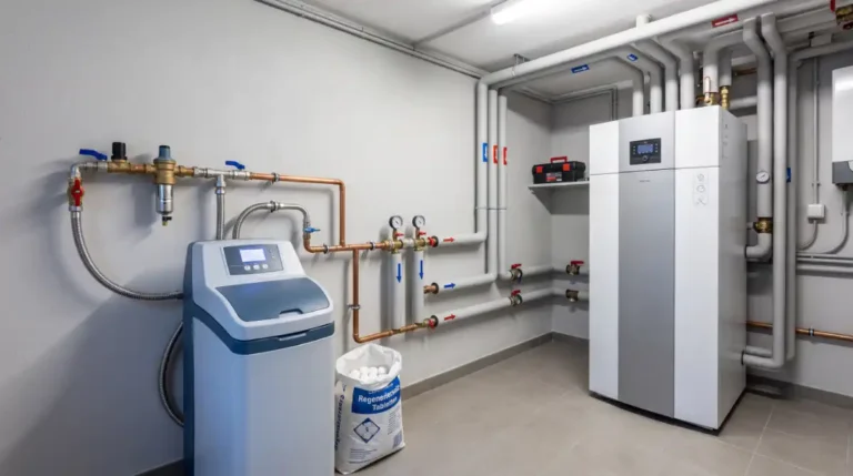 Wasserenthärtungsanlage: Rohre & Wärmepumpe schützen